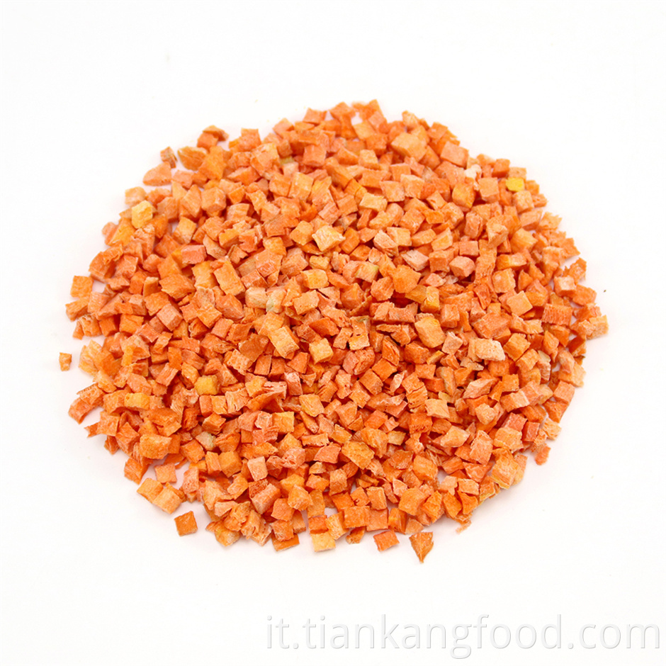 Dehydrated Diced Carrots